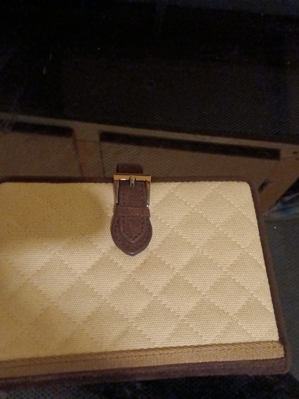 Vera Bradley Quilted Canvas Clutch  Wallet